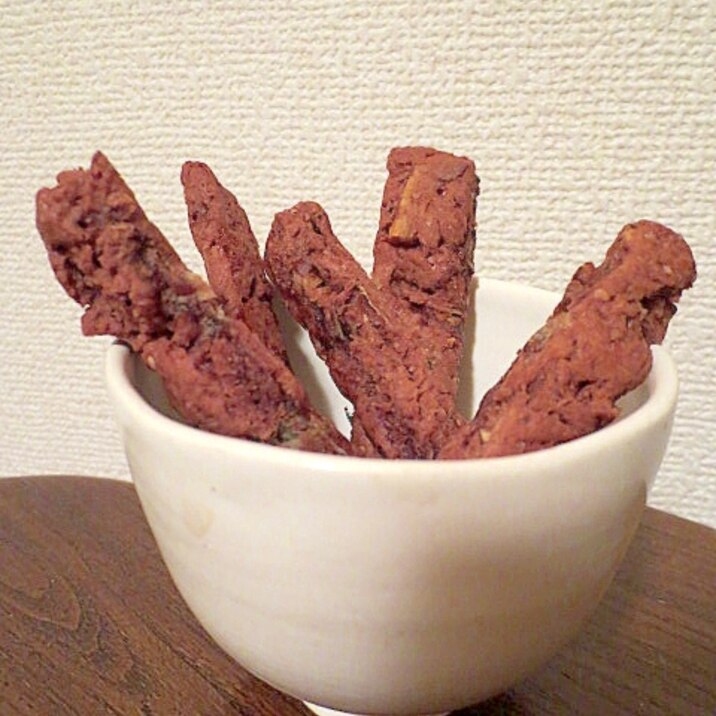 クセになる味！ごぼうチョコスティック（クッキー）